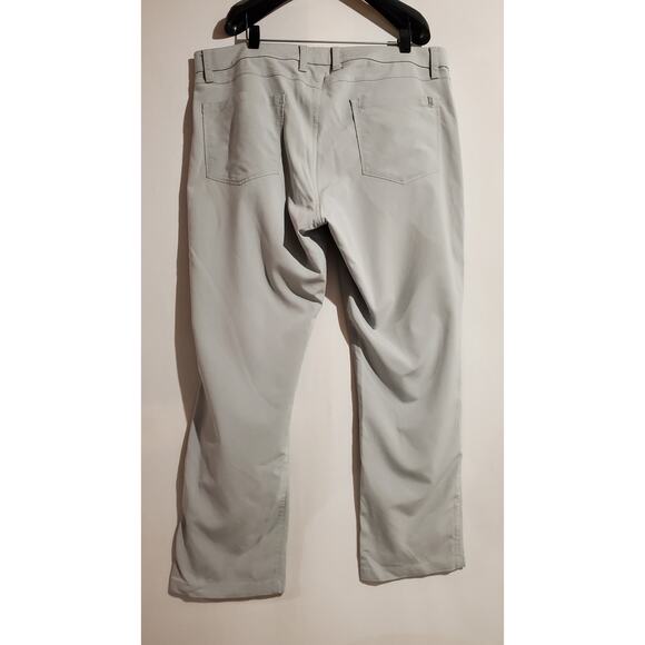 Tasc Performance Tailored Pants Mens Size 38 Gray Straight Leg Bamboo Blend - Picture 2 of 11